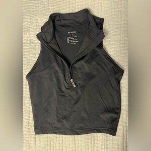 Half-zip workout top